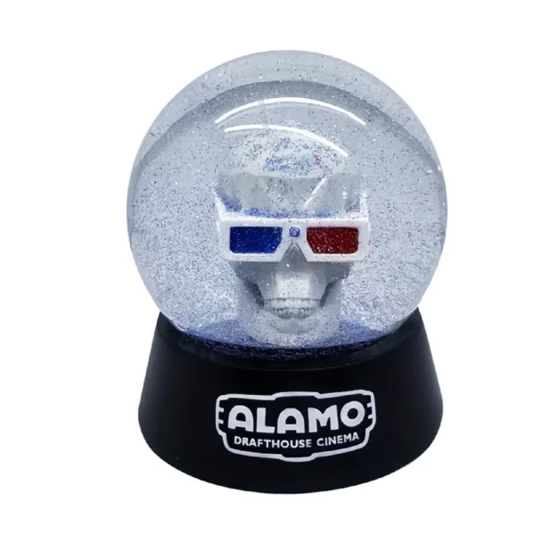 Custom Halloween Skull Snow Globe